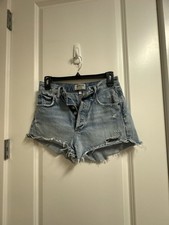 AGOLDE Parker Vintage Cutoff Denim Shorts Size 25