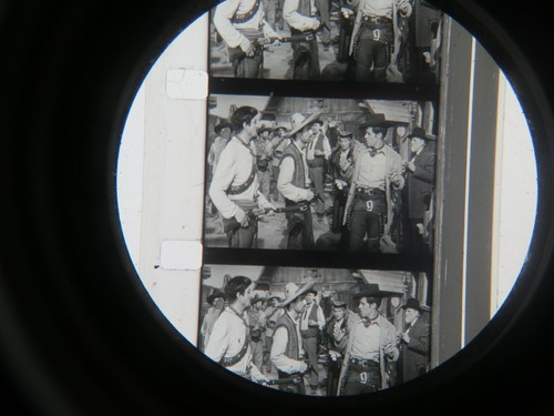 16mm STAGECOACH TO FURY (1956) ADAPTIERTES ZIELFERNROHR s/w Western Spielfilm. - Bild 11 von 17