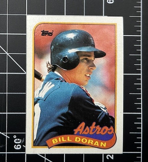 1989 Topps Bill Doran Houston Astros #226
