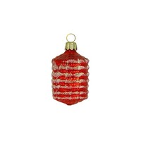 Haberland Christbaumschmuck,-Kugel - Kleiner Lampion Rot 4,5 Cm