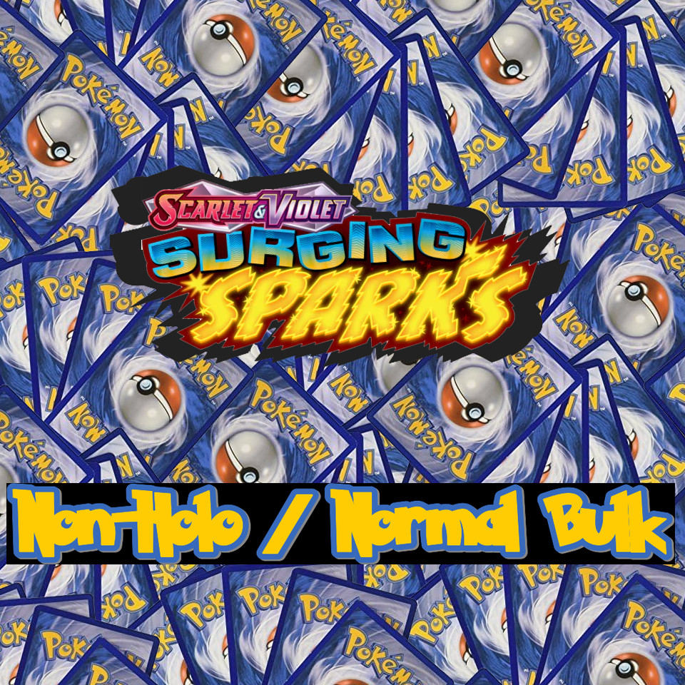 Surging Sparks Pokemon Cards Non-Holo Master Set Singles You Pick SSP SV08
