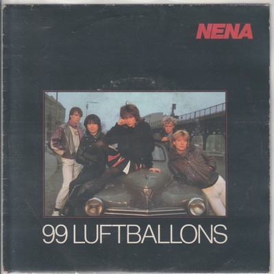 Nena   99 Luftballons   Ich bleib´ im Bett   CBS A3060   niederländ. 7 -Single