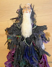RARE Katherine’s Collection Wayne Kleski Zagmyre Wizard Sorcerer 30" Doll NIB