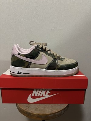Nike Air Force 1 Low Retro Patent Camo Pink Size 10 Men
