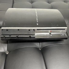 Sony PlayStation 3 (PS3) 80GB Fat Console CECHL01-For Repairs Or Parts