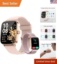 Versatile Women’s Smartwatch, 1.85” AMOLED Display, Health & Sport Tracker