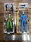 2021 GI Joe Retro Collection COBRA COMMANDER Lady Jaye Figures 3.75 Walmart