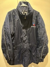 American Airlines Wearguard Rain Jacket Medium blue rare
