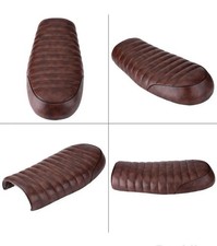 Sella per moto universale stile cafe-racer o scrambler Marrone