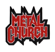 Metal Church Sew-on Patch | American Heavy Thrash Speed Power Metal Band Logo