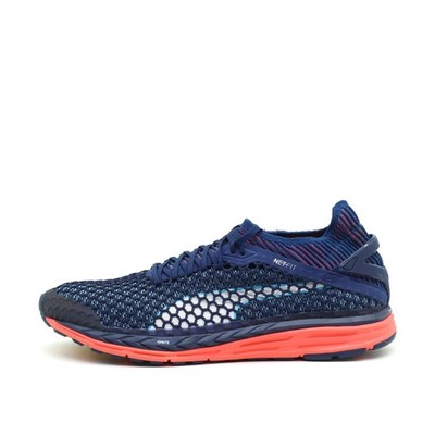 PUMA Herren NETFIT IGNITE Sneaker EU 44,5 Blau/Koralle IGNITENETFIT445