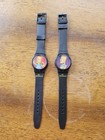 Two Bart Simpson Simpsons Watches From Subway 1997 New With Original Packaging — photo 2