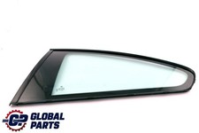 BMW E92 Rear Door Side Window Glass Green AS2 Black Trim Left N/S 7119177