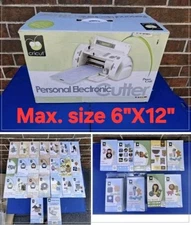 Cricut Personal Electronic Cutter Machine CRV001  New Open Box and MORE