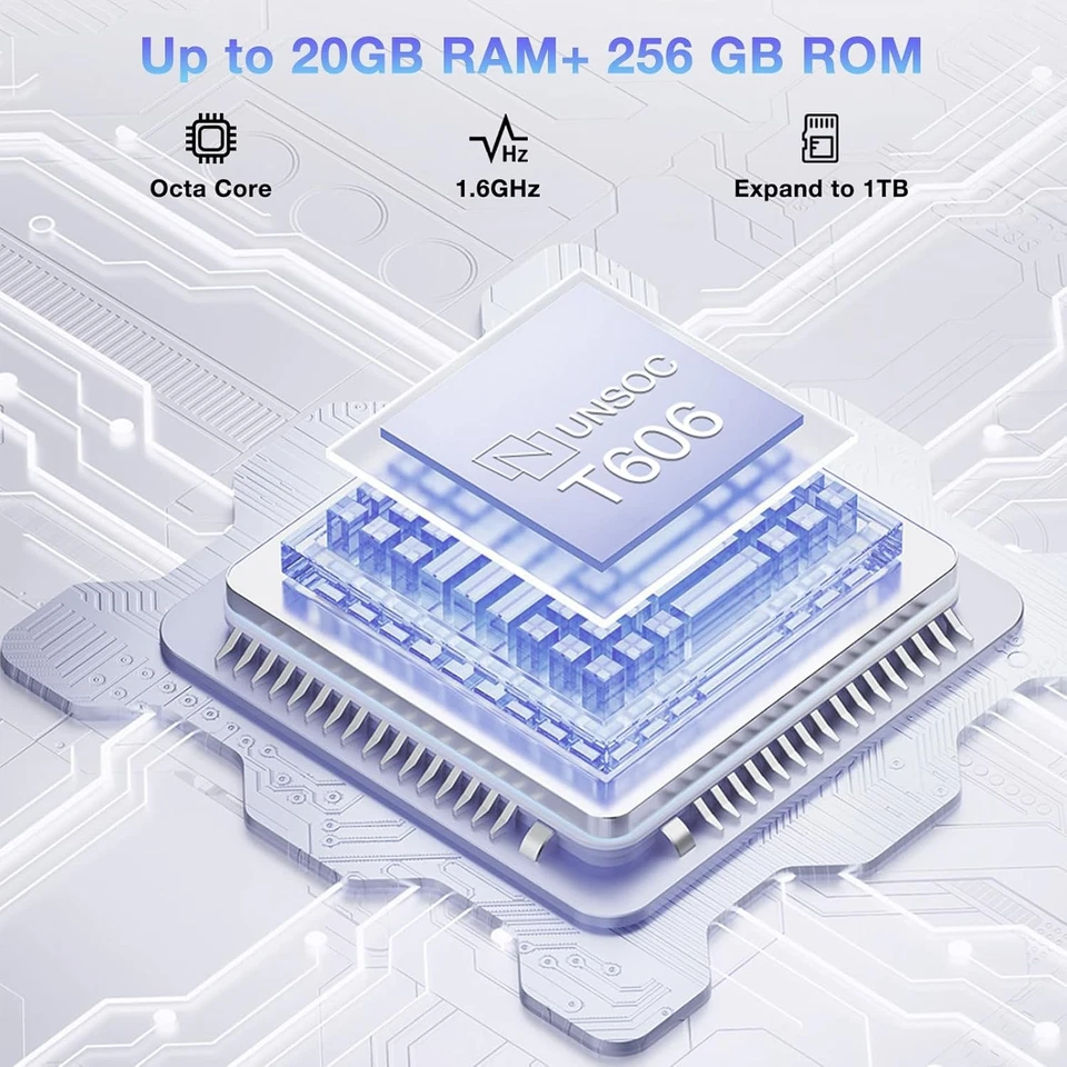 DOOGEE N50 Pro Telefono Portatile, 20GB+256GB/TF 1TB, Android 13, Fotocamera AI  - Immagine 3 di 4