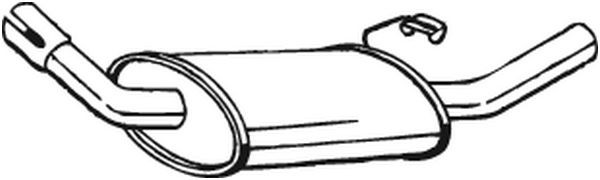 Bosal 154-801 Heck Auspuff FüR Ford-image