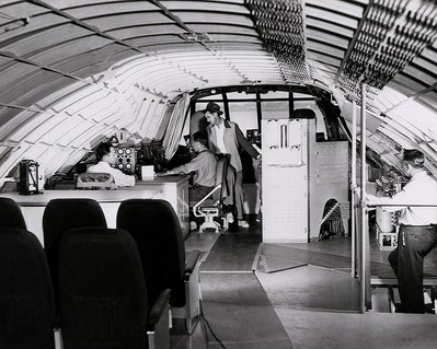 HOWARD HUGHES PILOTING H-4 HERCULES 'SPRUCE GOOSE' PHOTOGRAPH PHOTO PRINT