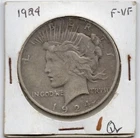 1924 Peace Dollar F-VF