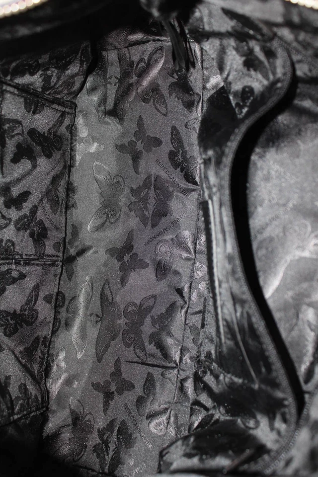 Rebecca Minkoff Womens Leather Whipstitch Handle Satchel Shoulder Handbag Purple - Image 4 of 4