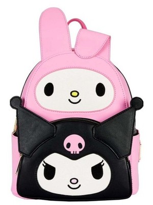 Loungefly NWOT Sanrio My Melody Kuromi Double Pocket Womens backpack