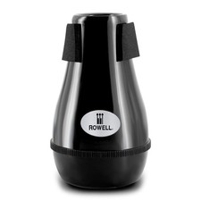 ROWELL Trombone Mute ABS Mutes Silencer Lightweight Black