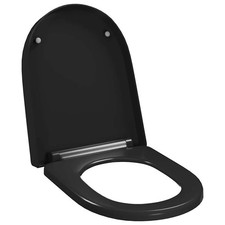 Toilet Seat Soft Close Toilet Seat with Quick-release Design Square vidaXL