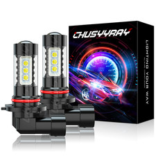 Pair H10 Led Fog Driving Light Bulbs Kit 9145 9140 White 6000k Super Bright Lamp Pair H10 Led Fog Driving Light Bulbs Kit 9145 9140 White 6000k Super Bright Lamp