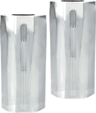 Performance Machine Slider Cover Set Chrome 0208-2102-CH