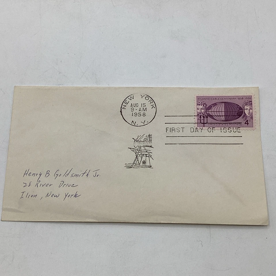 (5) 1958 Assorted Postal Card & Envelope Assorted Denominative Stamps FDC - Image 4 of 4
