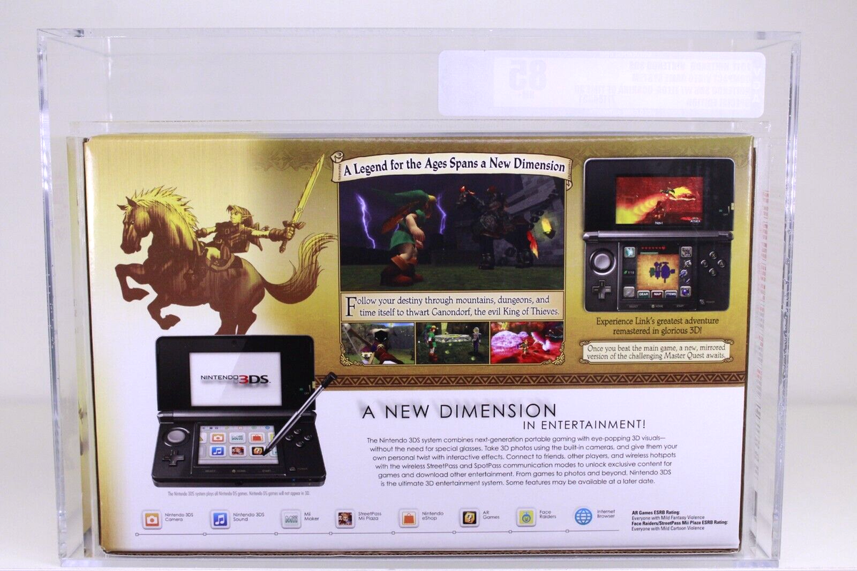 Nintendo　3DS Purchase Nintendo 3DS: Zelda Ocarina Edition - Retro vGames