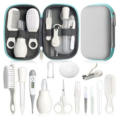 Baby Gesundheitswesen und Pflegeset Säuglingssicherheitspflege Set mit Haarbü...