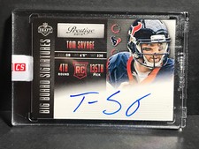 2014 Prestige Draft Big Board AUTOGRAPH #26 Tom Savage Houston Texans AUTO L@@K
