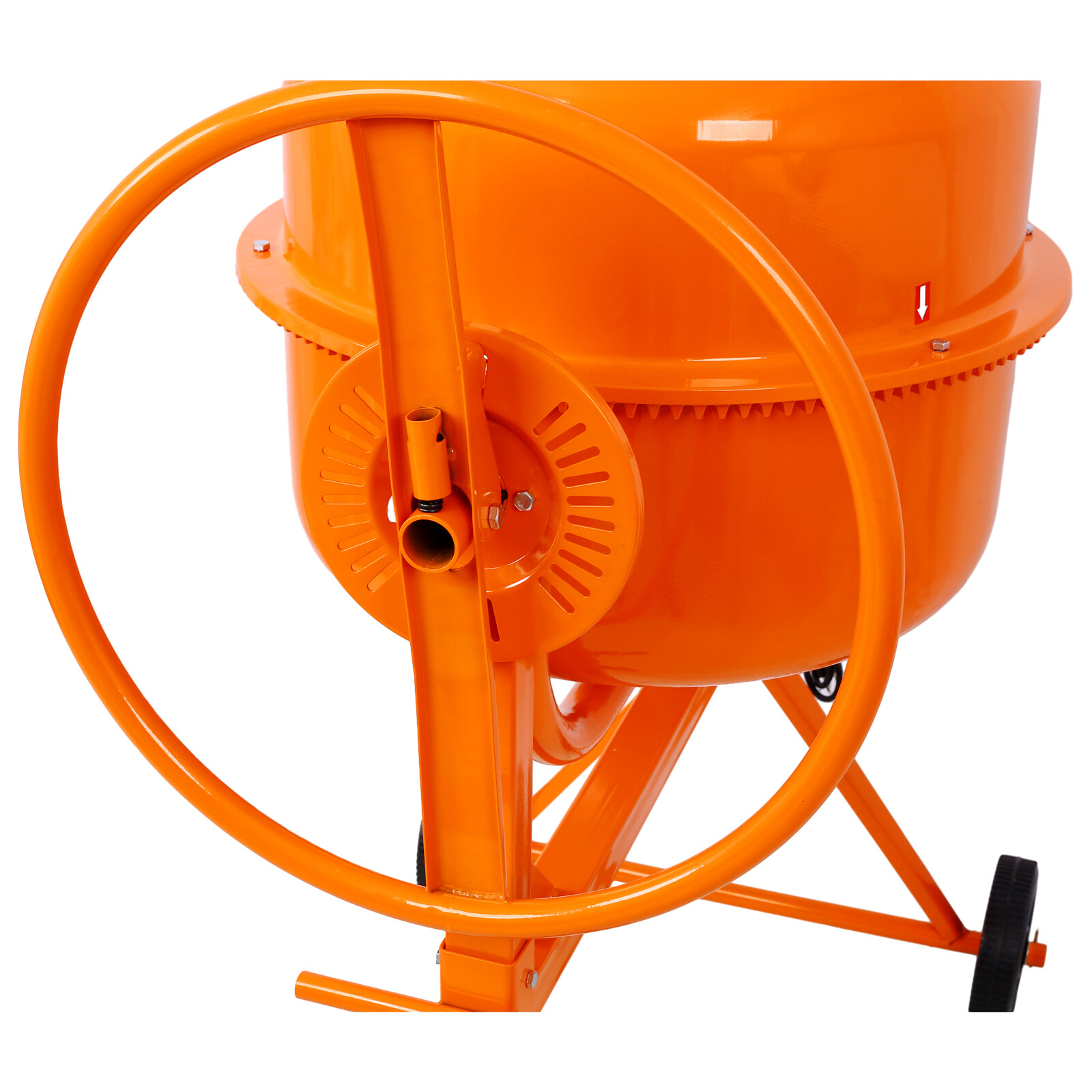 Portable Cement Mixer 5 Cu. Ft Electric Concrete Mixer Machine 650W for