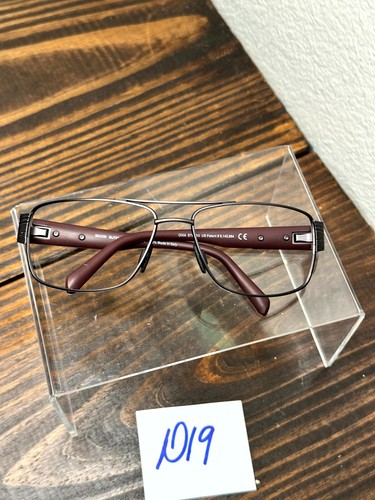 Gafas de sol Maui Jim Ohia MJ703-02S Gunmetal Sobre marrón marco rectangular borde completo - Imagen 8 de 8