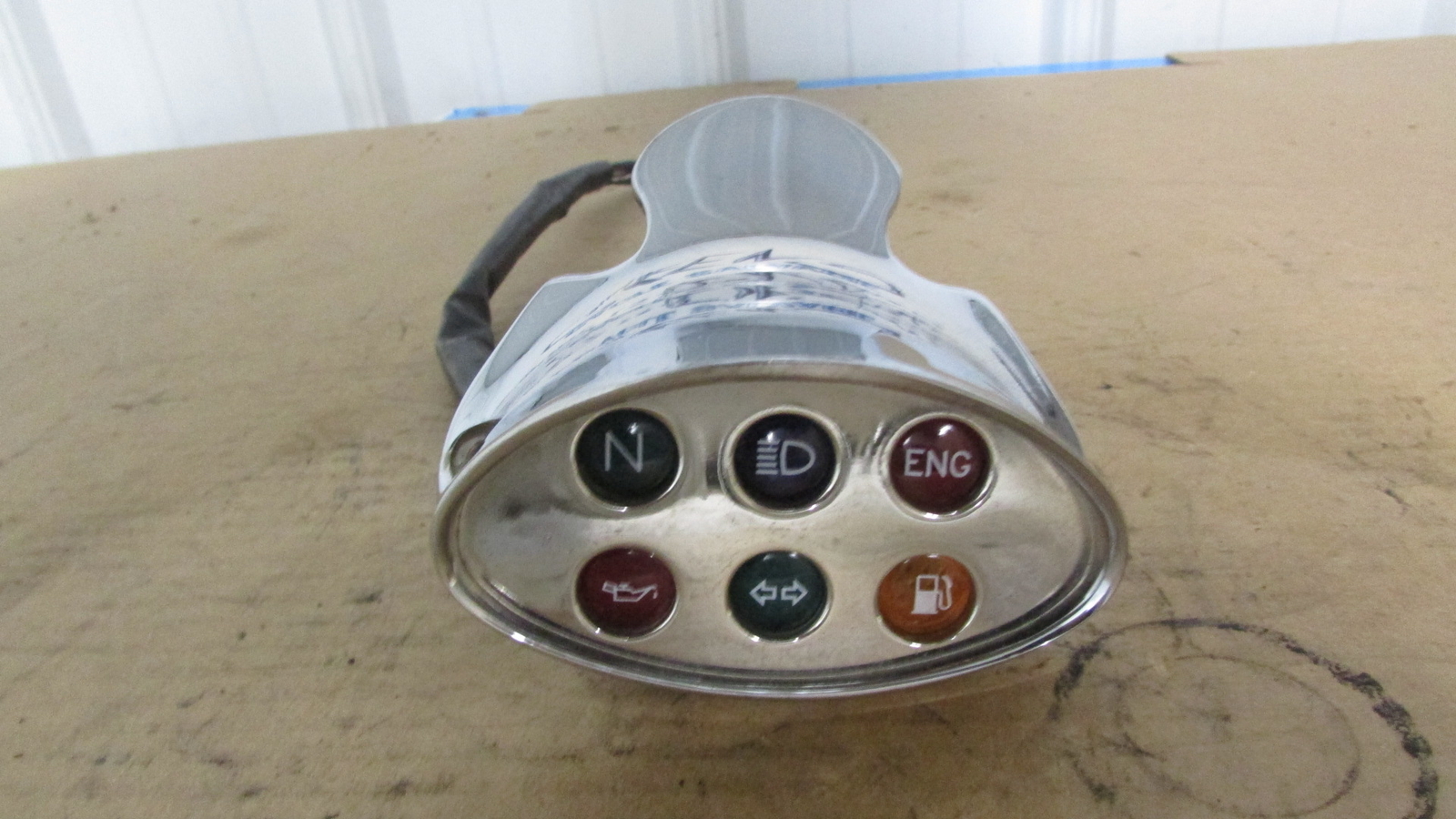 2007 VICTORY HAMMER OEM SPEEDOMETER DASH INDICATOR LIGHTS eBay