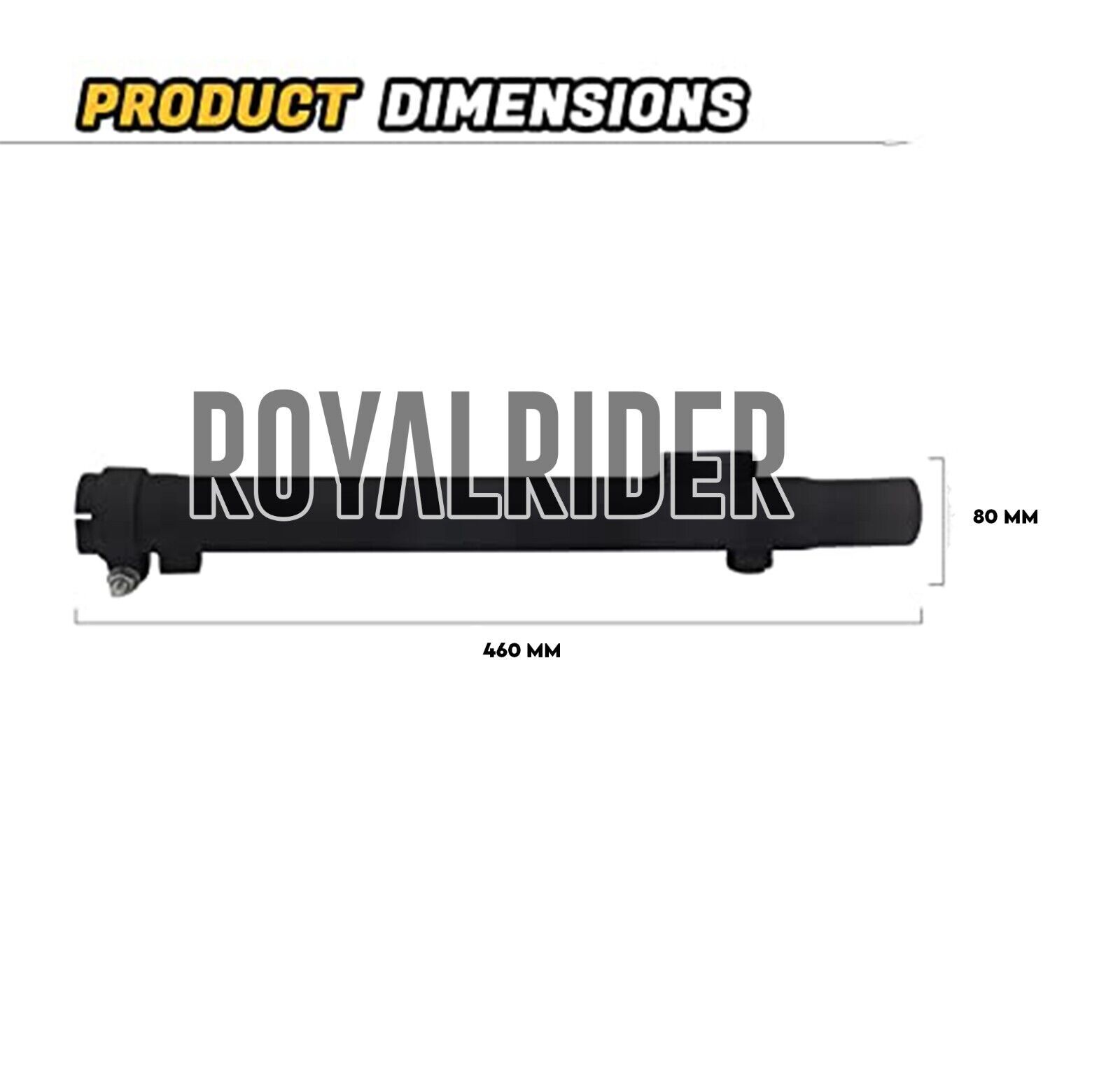 Real Enfield Silencer Bend Pipe Black For Bullet & Electra 350 & eBay