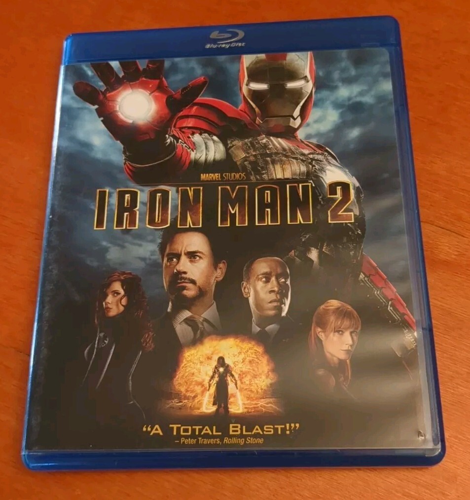 Iron Man Marvel Blu-ray Robert Downey Gwyneth Paltrow Don