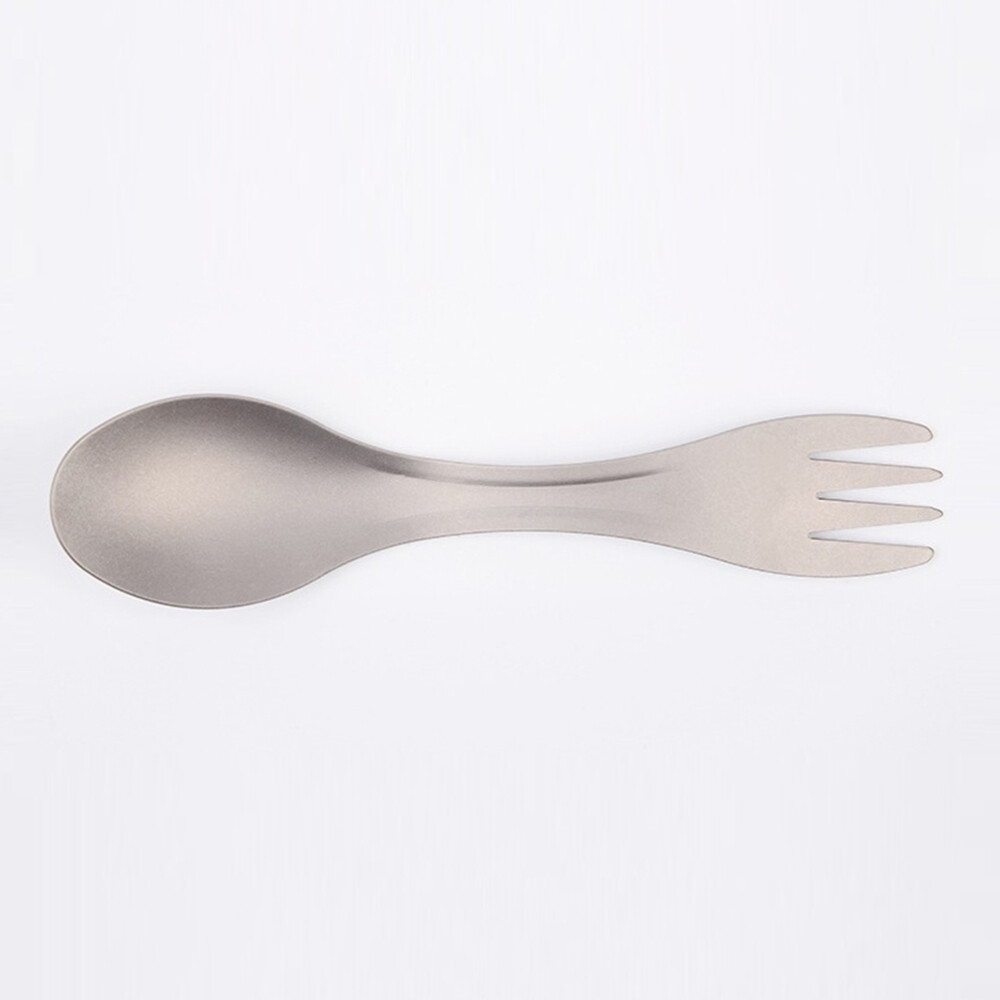 Titanium Spork Camping Portable Cutlery Stainless Steel Sporks Camping