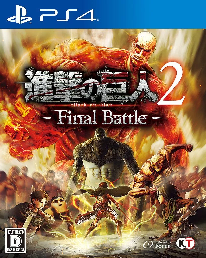 Jogo PS4 Attack On Titan 2