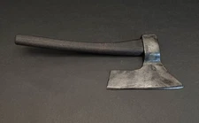 ANTIC Goosewing Bearded Broad Hatchet Axe Head Handmade Forged Rare