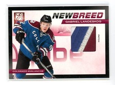 2011 Panini Elite New Breed Materials /25 Gabriel Landeskog #10 Rookie Patch RC