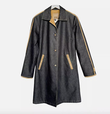 Gianfranco Ferré Denim Coat M   90s Italian ...