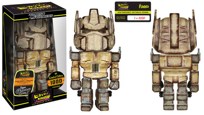 Funko Hikari Sofubi Limited Edition Distressed Optimus Prime Figure #4644