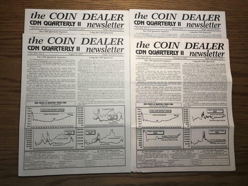 the COIN DEALER newsletter - Quarterly II - Complete Set 2007 (4 Issues)
