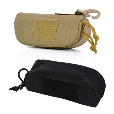 Outdoor Shockproof Glasses Case for Camp Traveling Hiking, Tactic Sunglass Case