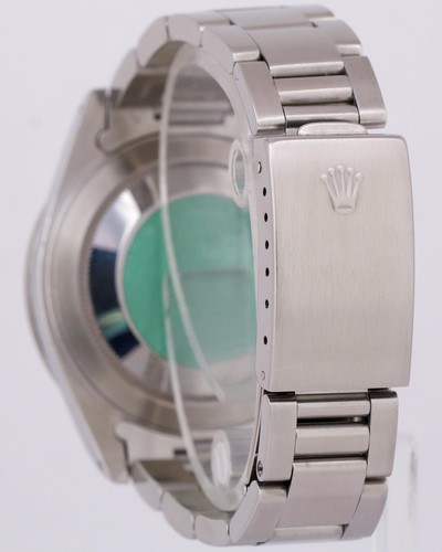 1996 PERFECT PATINA Rolex Explorer II White 40mm Stainless Oyster Watch 16570 - Picture 5 of 11
