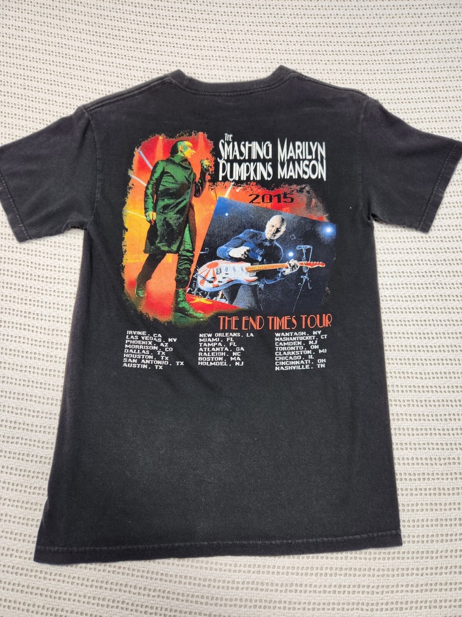 Marilyn Manson Tシャツ THE END TIMES TOUR Vintage Marilyn Manson Third and Final Beast Shirt Adult