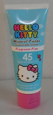 Hello Kitty Australian Gold Sunscreen Face Lotion SPF 45 - Lot of 3 ...