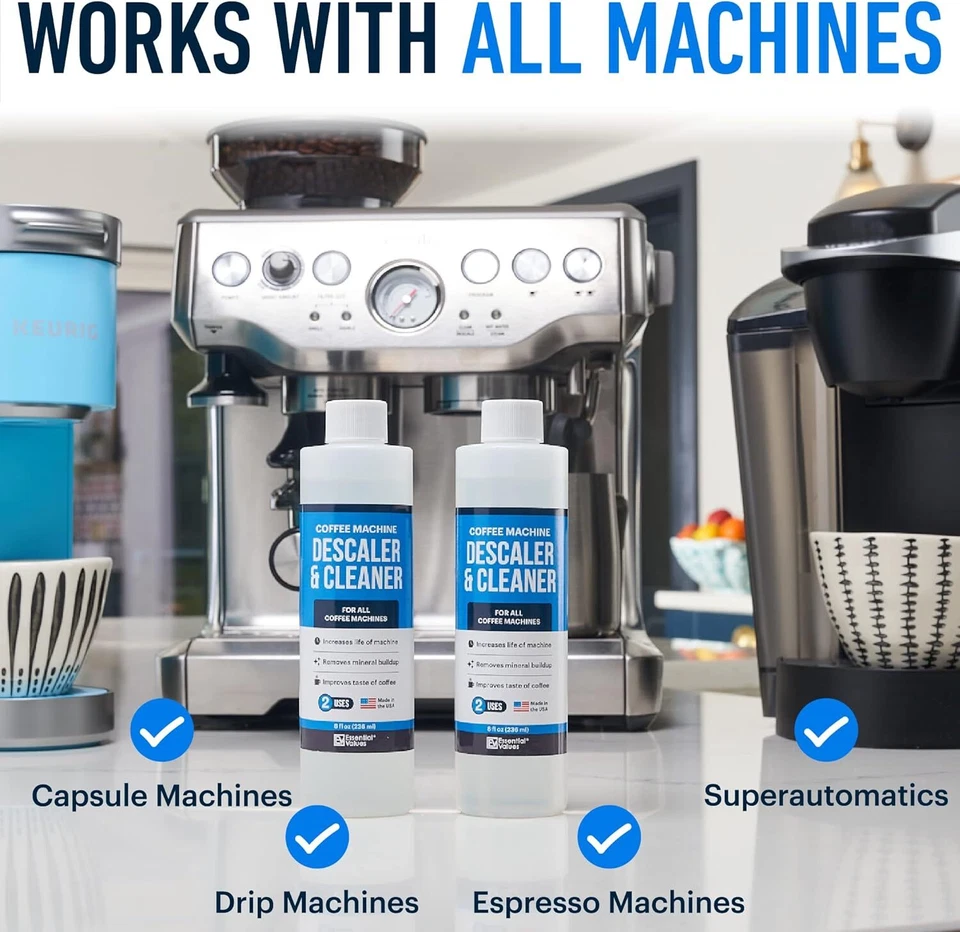 Limpiador descalcificador de máquina de café para Breville Keurig Nespresso Delonghi y más Foto 4 de 4