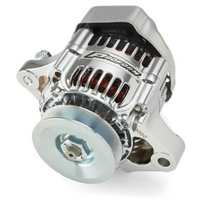Proform For 100 New Chrome 1-wire Mini Alternator Gm 50 Amp. Proform For 100 New Chrome 1-wire Mini Alternator Gm 50 Amp.